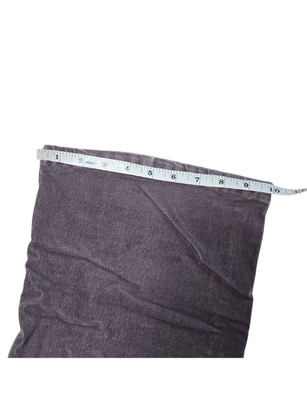 Vintage Jag Womens Fine Corduroy Pants Size 6 Grey Bootcut Mid Rise Fine Wale - Picture 7 of 9